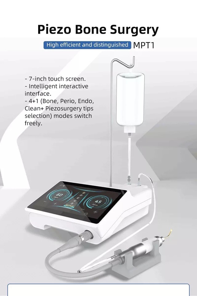 Woodpecker Style Dental Brushless Motor Machine Ultrasonic Surgery Piezo Bone SA