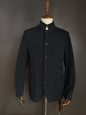 Weber + Weber Sartoria WW Men s Black Wool Travel Blazer Button Jacket Size 52
