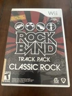 New ListingRock Band Track Pack: Classic Rock (Nintendo Wii, 2009) FREE SHIP