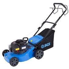 SGS Petrol Self-Propelled Push Lawn Mower 41 cm, Rotary 125cc 4-Stroke Lawnmower