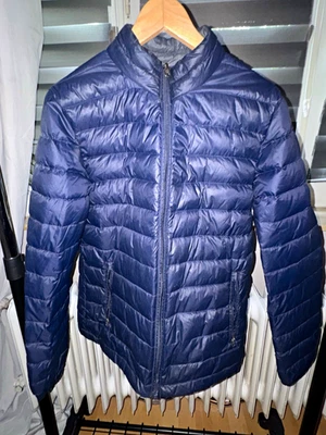 Frederik Andersen Copenhagen Ultra Light Down Herren Steppjacke Blau Gr. S - Bild 1 von 4