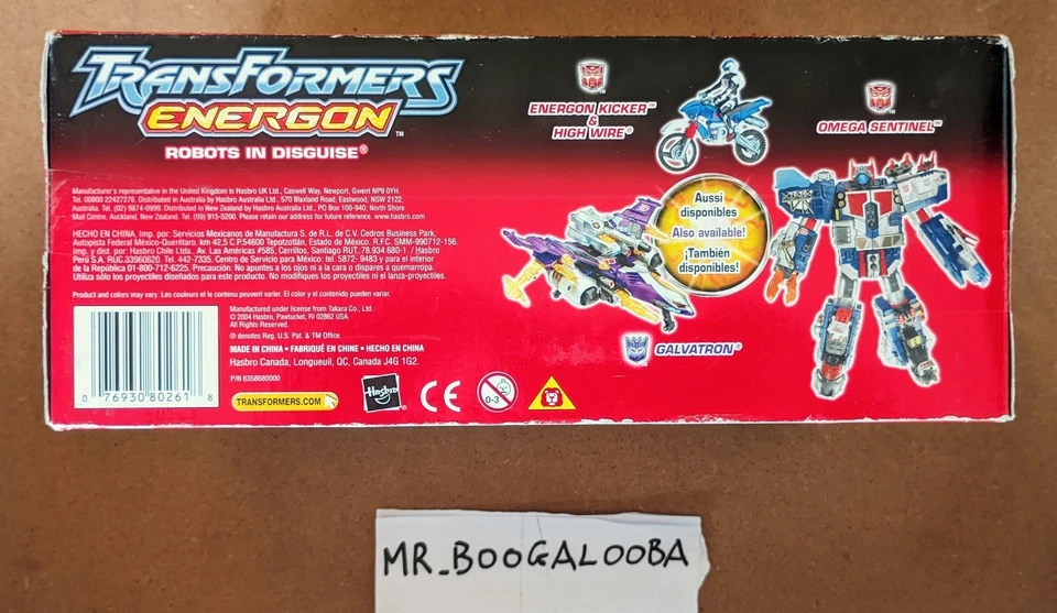 Transformers Energon Powerlinx Alpha Quintessons 2004 MISB - Immagine 4 di 4