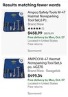 Ampco Safety Tools M-47 Hazmat Nonsparking Tool Set, 6 Pc.  USA — photo 2