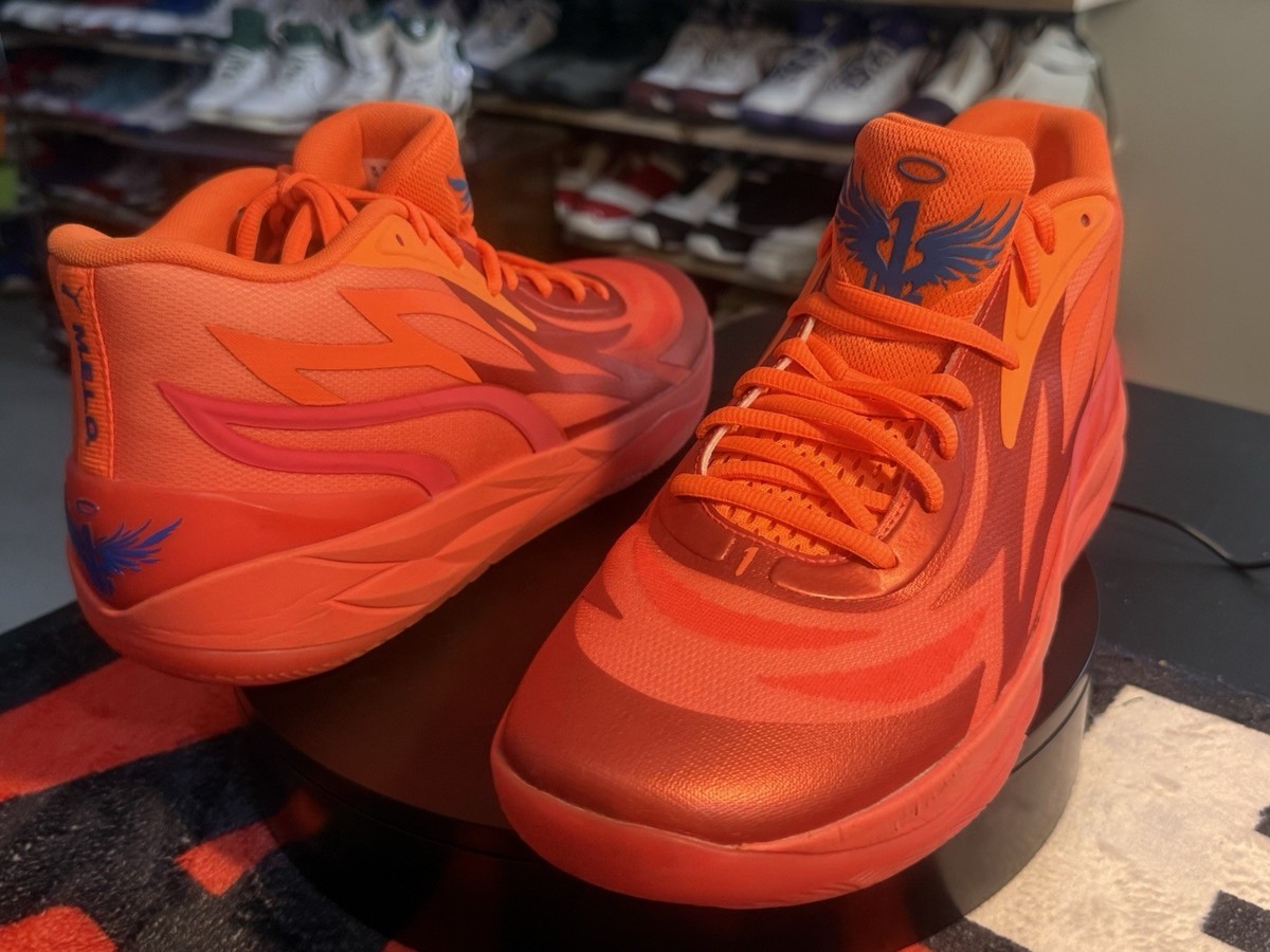PUMA LAMELO BALL MB.02 “SUPER ORANGE” BASKETBALL SHOES MEN’S SIZE 15 View 6