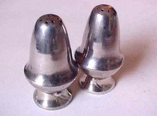 Salero y pimentero William Spratling de plata esterlina "Bolas y remolinos"