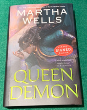 Queen Demon by Martha Wells SIGNED 1st/1st HC DJ 2025 Rising World Fantasy