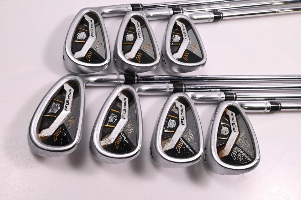 Wilson FG Tour F5 Irons / 4-PW / Regular Flex Dynamic Gold XP R300 Shafts - Image 2 of 4