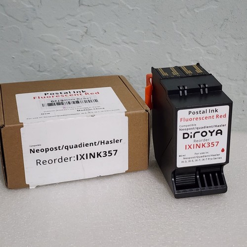 IX357 Red Ink Compatible Cartridge for Quadient | Neopost iX-3/5/7/7PRO