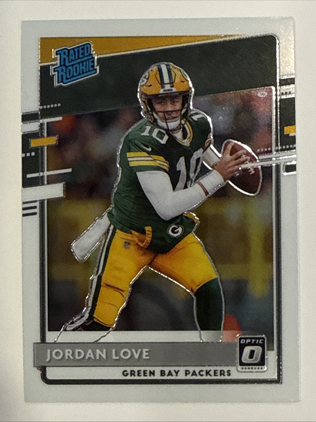 2020 Panini Donruss Optic - Rated Rookies Jordan Love #154 (RC)