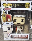 Queen FUNKO POP! ROCKS: Queen Freddie Mercury King Vinyl Figure, F008