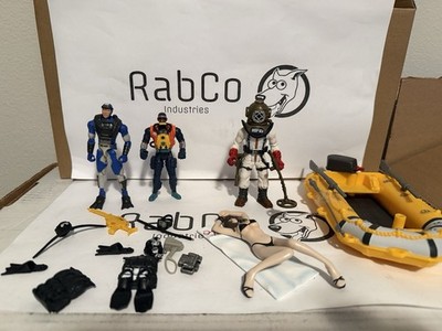 Chap Mei Deep Sea Adventure Marine Rescue 4  Action Figure Lot