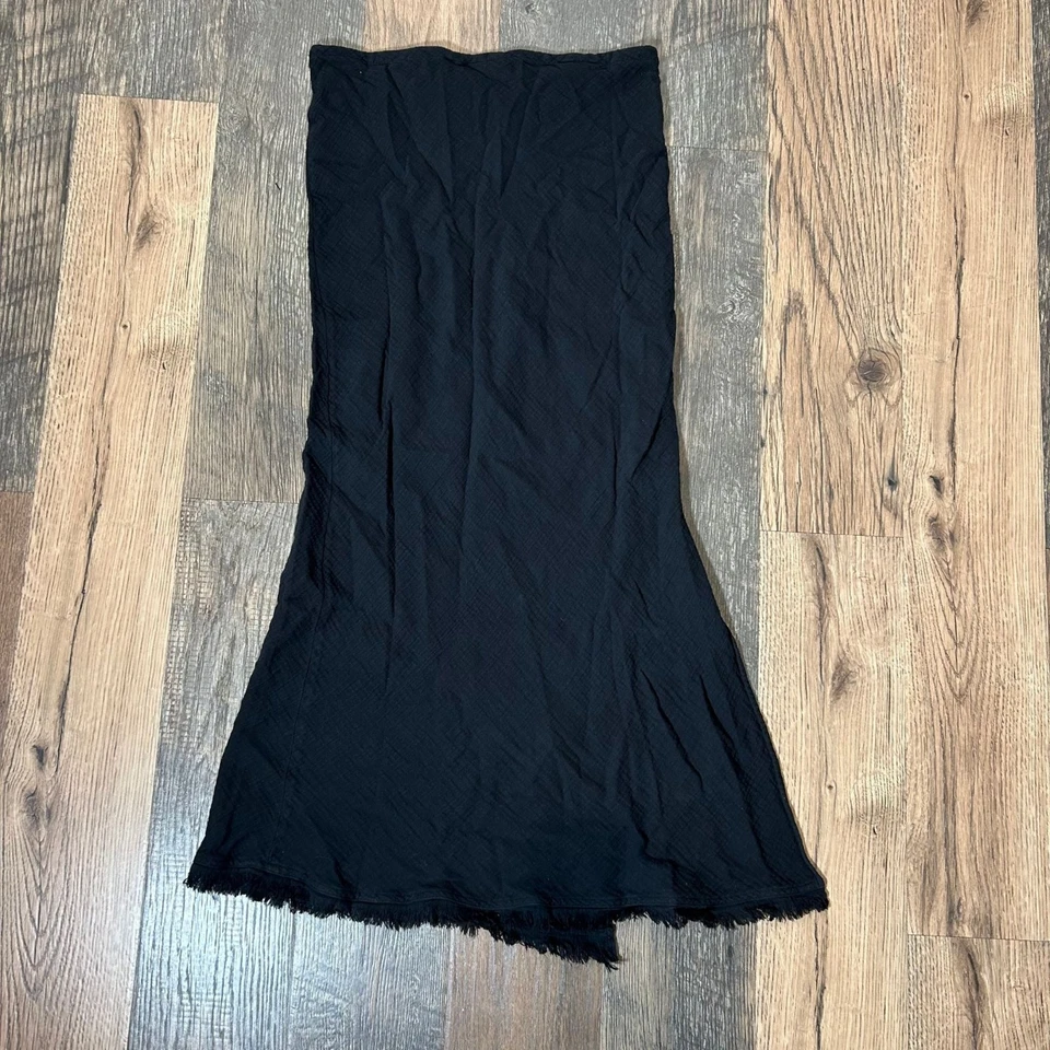 Saia Maxi Prana Hideaways Preta Tamanho Grande Nova Com Etiqueta - Imagem 4 de 4