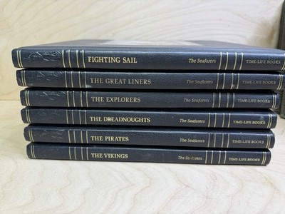 Time-Life Books: The Seafarers   Set of 6 Fighting Sail Great Liners Explorers