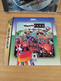 Very Good SEGA SATURN Theme Park Japan Import EA Bullfrog