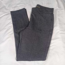 Anne Klein Women Tummy Control Ponte Pants, Gray Size S