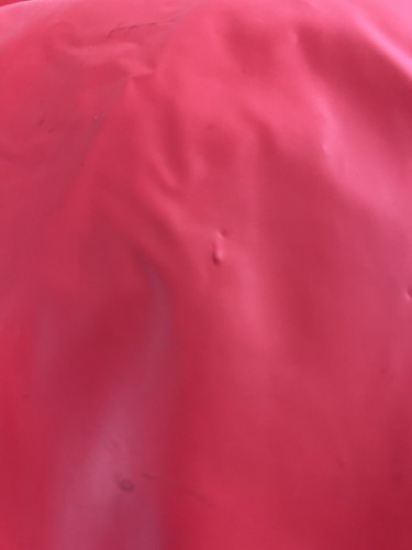 Misty Harbor Womens 1X Red Raincoat Flannel Line Any Weather Slicker Long Trench - Picture 13 of 15