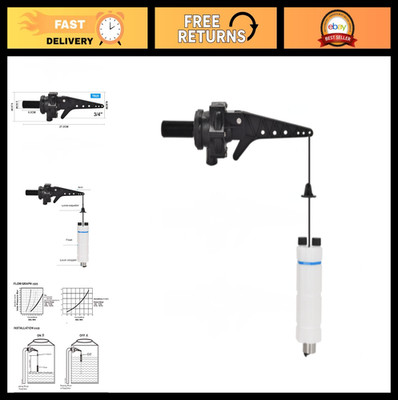High Flow 3/4'' Float Valve Pump for Large Water Discharge - Adjustable Water Lev