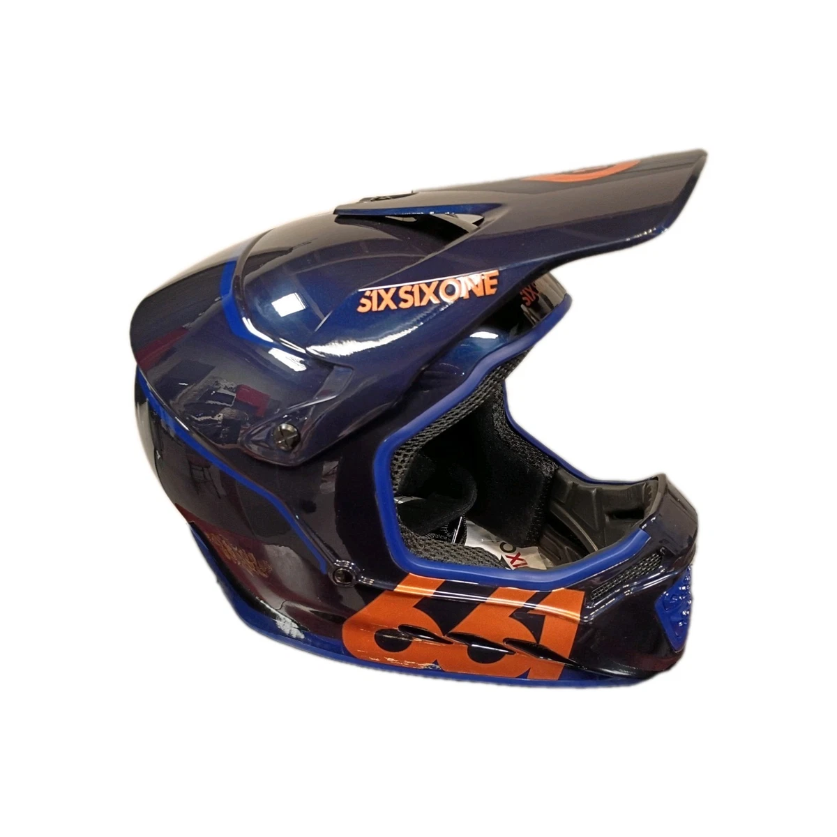 SixSixOne Blue Motorcycle & Powersports Helmets & Accessories for