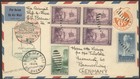 USA 1934 Bremen Seapost Catapult K200 Cover Airmail Germany Braunschweig  116223 — photo 1