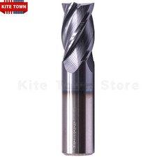 7/8" 4 Flute Solid Carbide 1-1/2" LOC x 4" OAL End Mill - AlTiN Coated