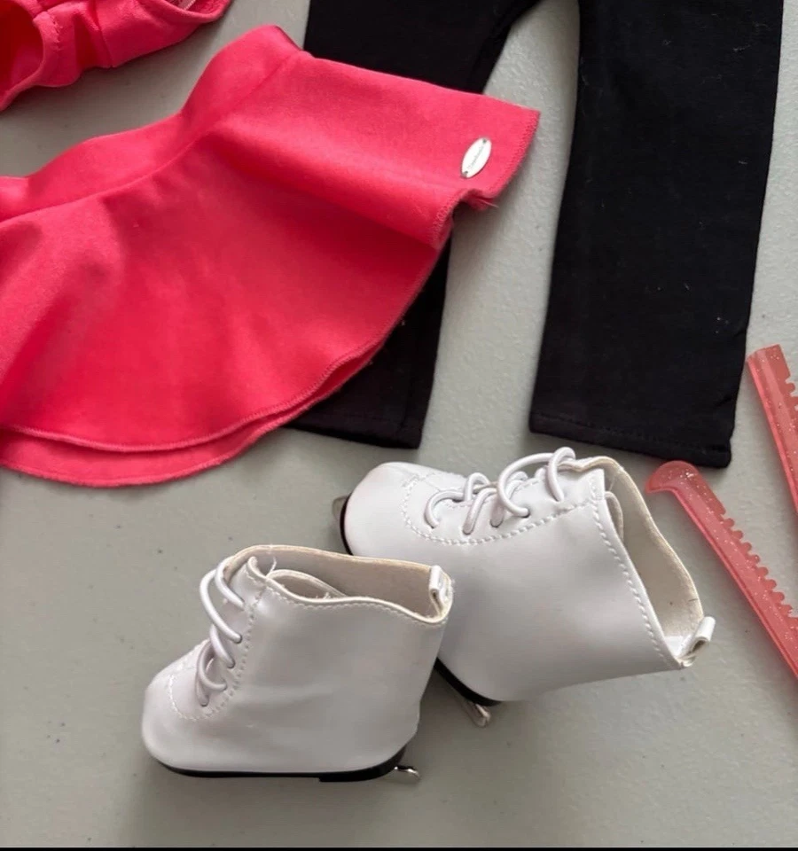 Traje de patinaje American Girl Truly Me brillante y giratorio Foto 2 de 2