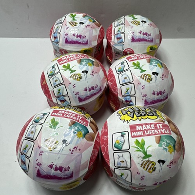 #ad Lot Of 6 MGA Miniverse Series 1 Make It Mini Lifestyle Sealed Collectible Balls $44.00