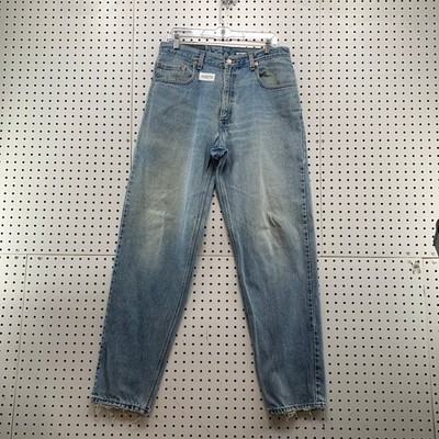 VIntage Levi's 560 Jeans Mens 33x33 Tag 33x34 Blue 90s Loose Tapered Fit Denim