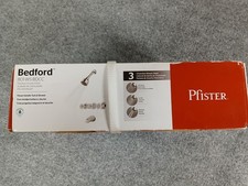 Pfister 801-WS-BDCC Bedford 3-Handle/Spray Tub Shower Faucet, Polished Chrome