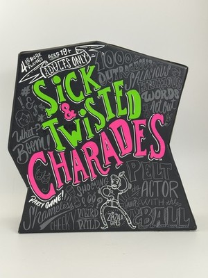 Sick & Twisted Charades Adult Party Game 18+ New Sealed Cards Game