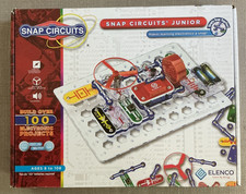 ELENCO Snap Circuits Jr. 100 Experiments Electronics Discovery Kit SC-100