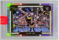 SYCHO SID VICIOUS 2024 Panini One and One Three Count Timeless Moment /8 Purple