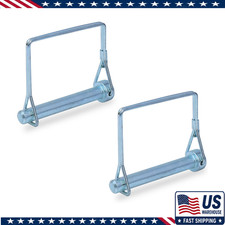 2pcs Square Safety Coupler Pin Trailer Hitch Pin 38x2.75 Zinc Plated Lawn G 2pcs Square Safety Coupler Pin Trailer Hitch Pin 38x2.75 Zinc Plated Lawn G