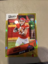 2021 Travis Kelce Gold Panini Classics Premium Timeless Tributes /60 #93 Chiefs