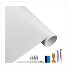 Auto Folie Vinyl Weiß Selbstklebend Blasenfrei DIY