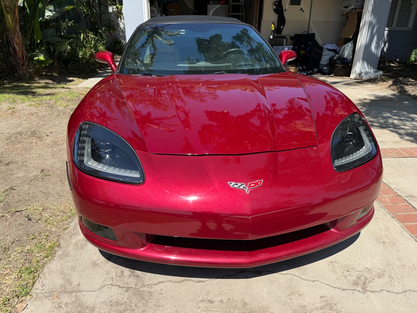 2006 Burgundy Chevrolet Corvette   | C6 Corvette Photo 3