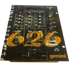 Gemini PS-626 Pro DJ Mixer 3 Kanal Stereo Vorverstärker Platinum Series UNGETESTET