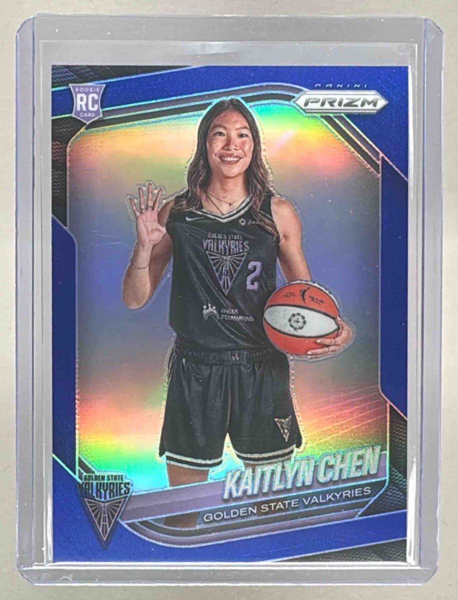 Kaitlyn Chen 2025 Panini WNBA Prizm #143 Blue Rookie RC 196/199