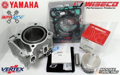 #ad Kodiak Wolverine 450 YFM 450 Top End Rebuild Kit WISECO Piston Gaskets Cylinder $348.98
