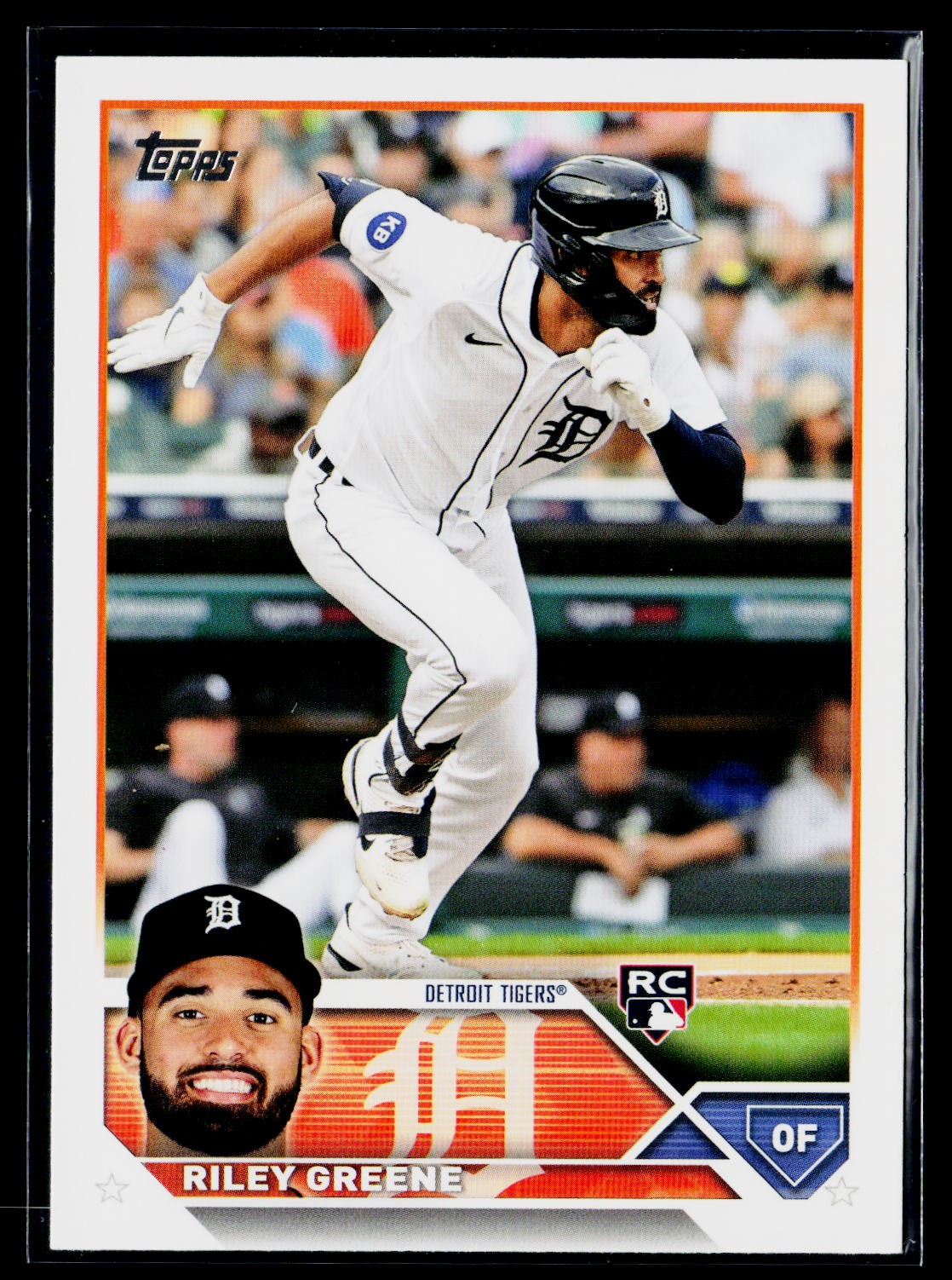 2023 Topps #31 Riley Greene Rookie Variations (blue Retail)