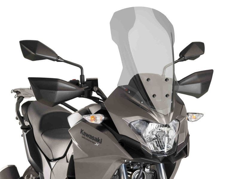 Puig Light Smoke Touring Screen Kawasaki Versys-X 300 Urban 2017-2020