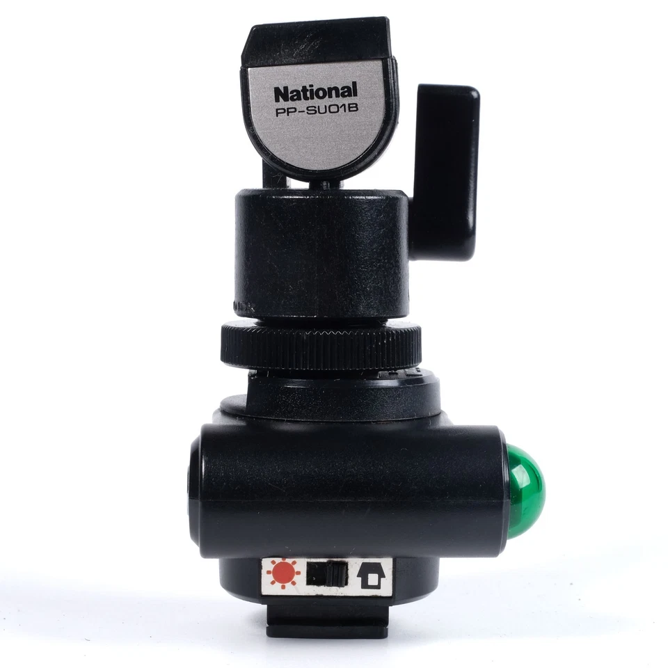 [Near MINT] National PP-SU01B Hot Shoe Optical Slave Adapter w/ Case From JAPAN - Image 2 of 4