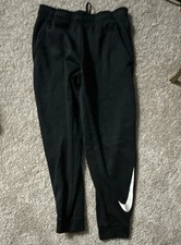 Nike Dri-FIT Men s Black Jogger Pants M Polye...