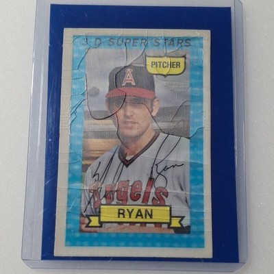 Xograph 1974 Kellogg's 3-D Super Stars Nolan Ryan #8 California Angels