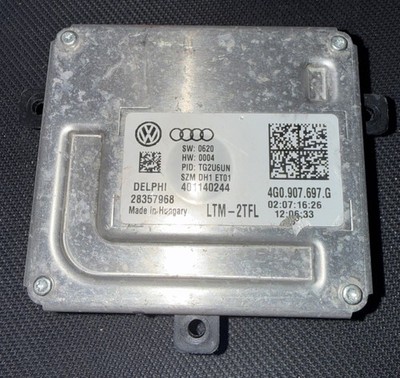 2012 - 2017 Audi Volkswagen daytime running light LED power module 4G0 907 697G