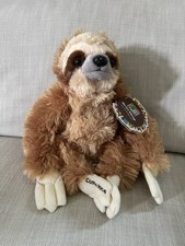 NEW with Tag Aurora Sloth Plush Stuffed Animal Costa Rica on Paw NWT