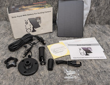 Solar Panel with Battery for Hunting Camera IP66 Waterproof 6V And 12V   New  