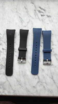 Samsung Gear Fit2 Pro Armband Schwarz und Blau