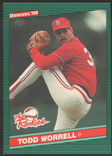 1986 Donruss The Rookies #21 - Todd Worrell - St. Louis Cardinals   86-140