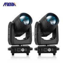PAIDUN 2PCS 380W 20R LED Beam Moving Head Stage Light Double Prism DJ Disco Club
