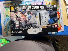 PS Vita Gundam Breaker Starter Pack PCHL 60001 Console Charger Box PSV Slim